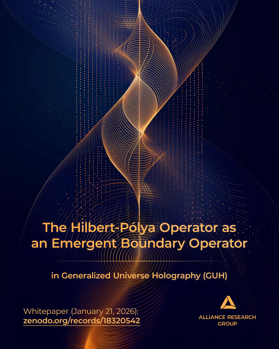 Hilbert–Pólya emergent boundary operator artifact